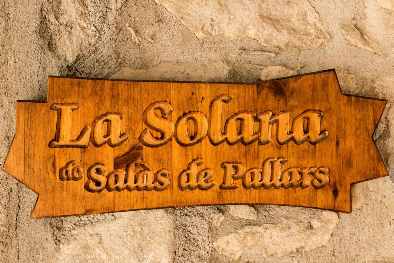 Alberg La Solana Salas de Pallas Eksteriør billede